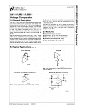 DataSheet LM111 pdf